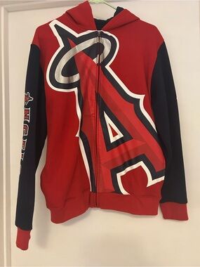 Los Angeles Angels of Anaheim Zip Hoodie Youth size X-Large 18-20